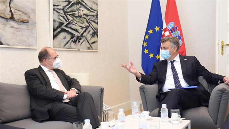 Plenković i Schmidt o trenutnoj situaciji u Bosni i Hercegovini, europskom putu zemlje i Izbornom zakonu